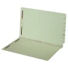 File Folders|Pendaflex End Tab File Folder, Straight-Cut, Legal Size, Light Green, 25/Box, 4 Boxes/Carton (47715GW)