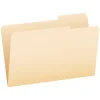 File Folders|Pendaflex File Folder, 1-Tab, Legal Size, Manila, 100/Box (753 1/3-1)