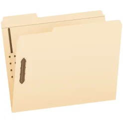 File Folders|Pendaflex File Folder, 1-Tab, Letter Size, Manila, 50/Box (1006993)