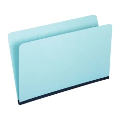 File Folders|Staples Pendaflex File Folders, Straight-Cut Tab, Legal Size, Blue, 100/Box (9300)
