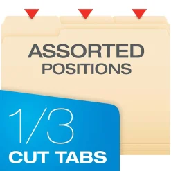 Hanging File Folders|Pendaflex Filing Combo Kit, 3/4" Expansion, 1/5-Cut Tab, Letter, Green/Manila (99200EE)