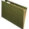 Hanging File Folders|Pendaflex Hanging File Folders, 1/5 Tab, Legal, Standard Green, 25/Box (ESS81622)
