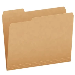 File Folders|Pendaflex Heavy Duty File Folder, 1/3-Cut Tab, Letter Size, 50/Box (1007030)