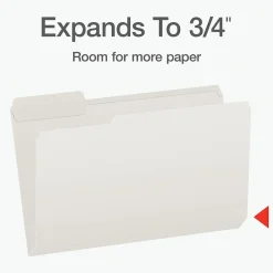 File Folders|Pendaflex Heavy Duty File Folder, 1/3-Cut Tab, Legal Size, 100/Box (1007034)