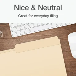 File Folders|Pendaflex Heavy Duty File Folder, 1-Tab, Legal Size, 100/Box (1007052)