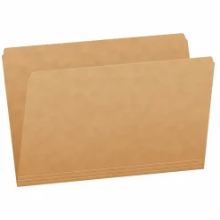 File Folders|Pendaflex Heavy Duty File Folder, Straight Cut, Legal Size, Kraft, 100/Box (1007137)