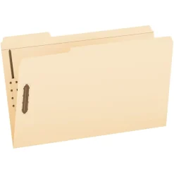 File Folders|Pendaflex Heavy Duty File Folder, 1-Tab, Legal Size, Manila, 50/Box (1007063)