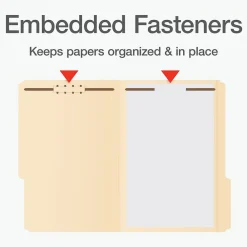 File Folders|Pendaflex Heavy Duty File Folder, 1-Tab, Legal Size, Manila, 50/Box (1007063)