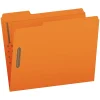 File Folders|Pendaflex Heavy Duty File Folder, 1-Tab, Letter Size, Orange, 50/Box (1007029)