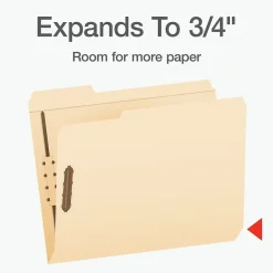 File Folders|Pendaflex Heavy Duty File Folder, 1-Tab, Letter Size, Manila, 50/Box (1006994)