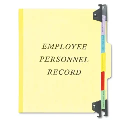 Hanging File Folders|Pendaflex Moisture Resistant Hanging File Folder, 2" Expansion, 5-Tab Tab, Letter Size, Yellow (PFX SER-2-YEL)