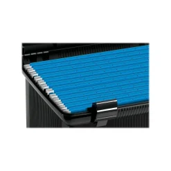 File Storage|Pendaflex Plastic Box, Letter Size, Black (PFX 41742)