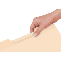 File Folders|Pendaflex Ready-Tab File Folders, Letter Size, 3 Tab, Manila, 50/Box (42336)