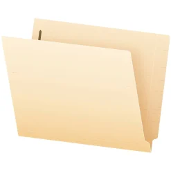 File Folders|Pendaflex Recycled End Tab File Folder, Straight Cut, Letter Size, Manila, 50/Box (H10U1)