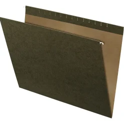 Hanging File Folders|Pendaflex Reinforced Hanging File Folders, X-Ray 18 x 14, Standard Green, 25/Box
