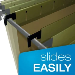 Hanging File Folders|Pendaflex SureHook 1/5 Cut Tab Extra Capacity Reinforced Hanging Folder, 8.5