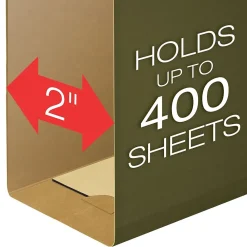 Hanging File Folders|Pendaflex SureHook 1/5 Cut Tab Extra Capacity Reinforced Hanging Folder, 8.5