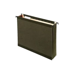 Hanging File Folders|Pendaflex SureHook Hanging File Folders, Legal Size, Standard Green, 4/Pack (PFX 09317)