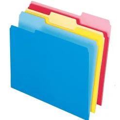 File Folders|Pendaflex ® Write & Erase File Folders, Assorted, Letter-size, 12/Pk