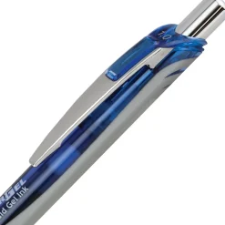 Pens|Pentel EnerGel RTX Gel Pens, Bold Point, Assorted Ink, 5/Pack (BL80BP5M)