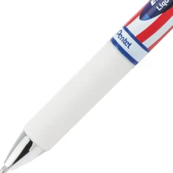 Pens|Pentel EnerGel RTX Gel Pen, Medium Tip, Black Ink, 3/Pack (BL77USABP3A)