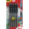 Pens|Pentel EnerGel-X RollerGel Retractable Gel Pens, Medium Point, 0.7mm, Black Ink, 5/Pack (BL107BPS5A)