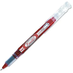 Pens|Pentel ® Finito! X-tra Porous Point Pen, Fine Point, Red Ink (PENSD98B)