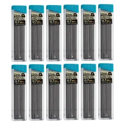 Pencils|Pentel Lead Refill, 0.7mm, 30/Leads, Dozen (PENC27HB-12)
