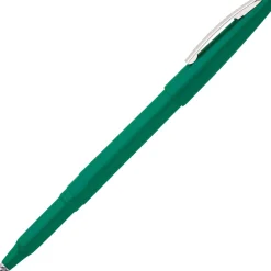 Pens|Pentel Rolling Writer Rollerball Pen, Medium Point, Green Ink, Dozen (R100D)