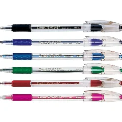 Pens|Pentel R.S.V.P. Ballpoint Pens, Medium Point, Assorted Color Ink, Dozen (BK91PC12M)