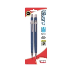 Pencils|Pentel Sharp Mechanical Pencil, 0.7mm, #2 Medium Lead, 2/Pack (P207BP2-K6)