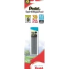 Pencils|Pentel Super Hi-Polymer Lead Refill, 0.7mm, 30/Leads (C27BP-HB-K6)