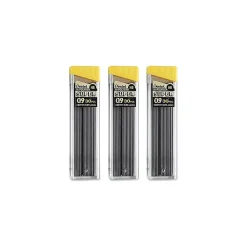 Pencils|Pentel Super Hi-Polymer Lead Refill, 0.9mm, 30/Leads, 3/Pack (C29BPHB3)
