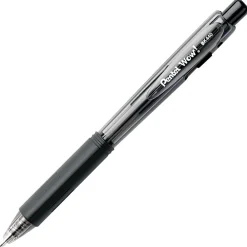 Pens|Pentel ® WOW® Retractable Ballpoint Pens Bonus Pack, Medium Point, Black Ink, 36/Pack (BK440ASWUSS)