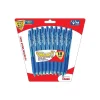 Pens|Pentel WOW! Retractable Ballpoint Pens, Medium Point, Blue Ink, 18 Pack (BK440BP18C)