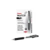 Pens|Pentel WOW! Retractable Gel Pens, Medium Point, Black Ink, 24/Pk (K437ASW2)