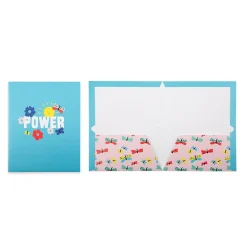 Pocket Folders|Pep Rally 3-Hole Punched 2 Pocket Presentation Folder, Assorted (60612)