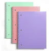 Subject Notebooks|Pep Rally 1-Subject Notebooks, 8" x 10.5", College Ruled, 70 Sheets, Assorted Colors (58554M)