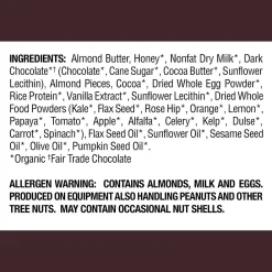 Perfect Snacks Gluten Free Dark Chocolate Almond Protein Bar, 2.2 oz., 16 Bars/Box (307-00246)