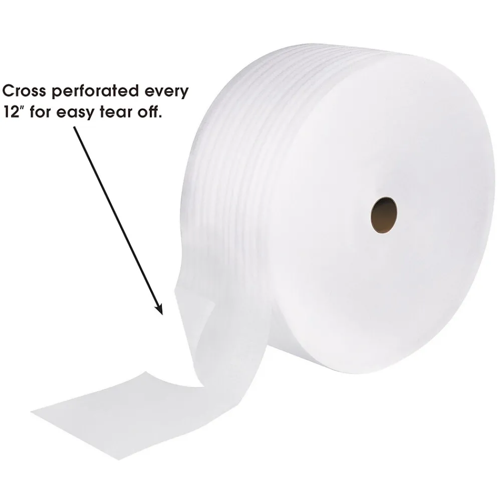 New SI Products Perforated Foam Roll, 1/8" x 12" x 350', Each (FWUPS18S12P)