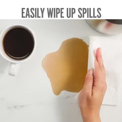 Perk ™ Luncheon Lunch Napkin, 1-ply, White, 400 Napkins/Pack (PK28584)