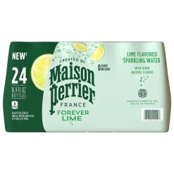 Perrier Lime Flavored Sparking Mineral Water, 16.9 Fl oz., 24/Carton (12283034)