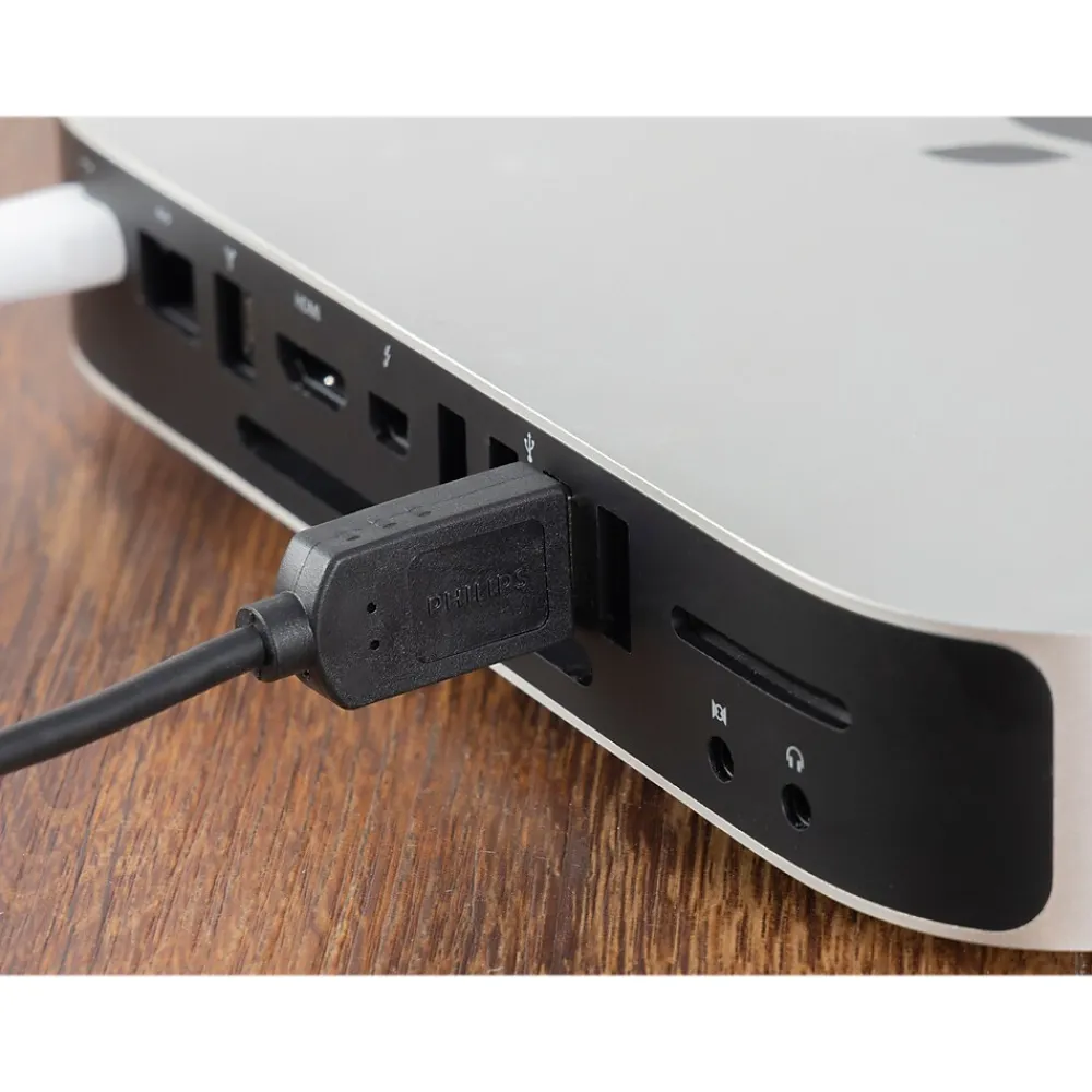 Philips 6' USB Type-A to USB Type-B Data Cable, Male to Male, Black (SWU7111A/27)