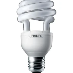 Philips Compact Fluorescent Twister Light Bulb, 13 Watts, Bright White, 6PK