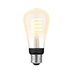 Philips Hue Ambiance Light Bulb, ST19 2100K-4500K 7W E26 (563585)