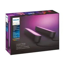 Philips Hue Play Smart 42W Equivalent Light Bar, Black, 2/Pack (7820230U7)