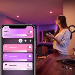 Philips Hue 62W Equivalent E26 LED Smart Downlight, White And Color Ambiance (578450)