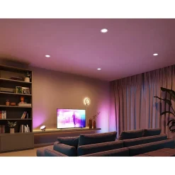Philips Hue 15W Slim LED Smart Downlight, White And Color Ambiance (579573)