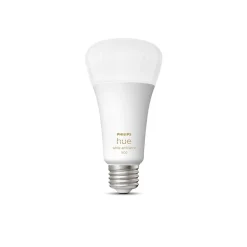 Philips Hue White Light Bulb, A21 2200K-6500K 16W E26 (562990)