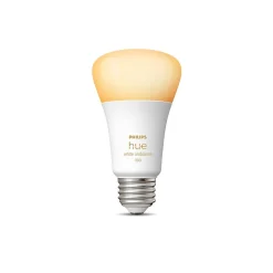 Philips Hue White Light Bulb, A19 2200K-6500K 10.5W E26 (563239)